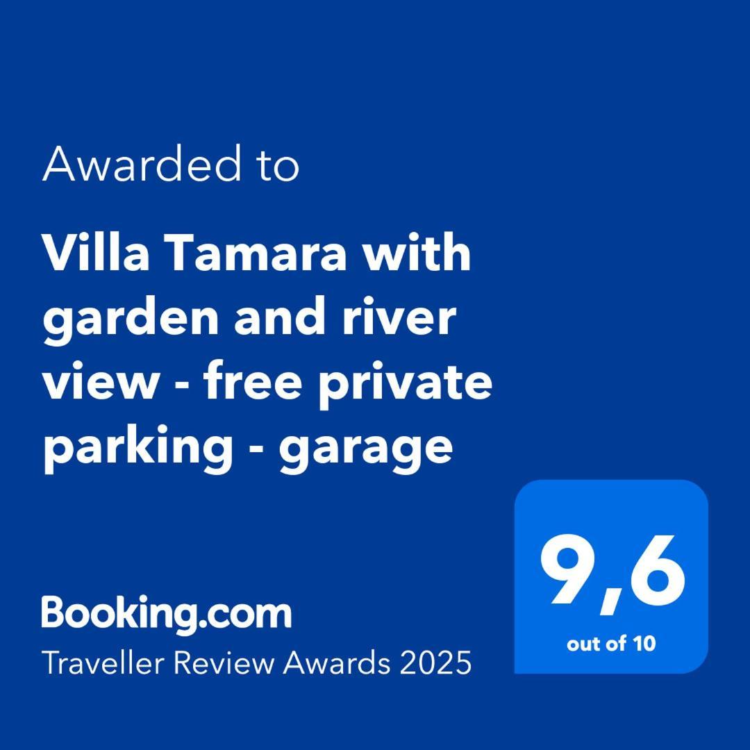 Villa Tamara With Garden And River View - Free Private Parking - Garage Mostar Eksteriør billede